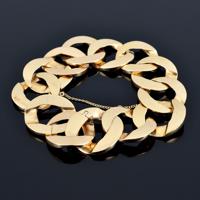 14K Gold Flat Link Estate Bracelet - Sold for $4,480 on 11-09-2023 (Lot 1094).jpg